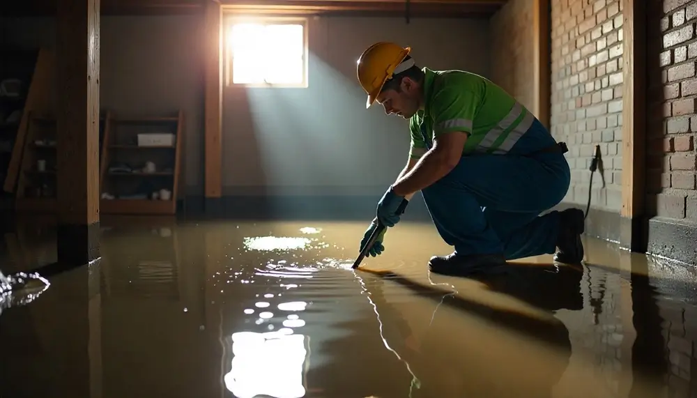 Professional water damage restoration services in Grawn, MI